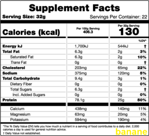 10x whey bana spec